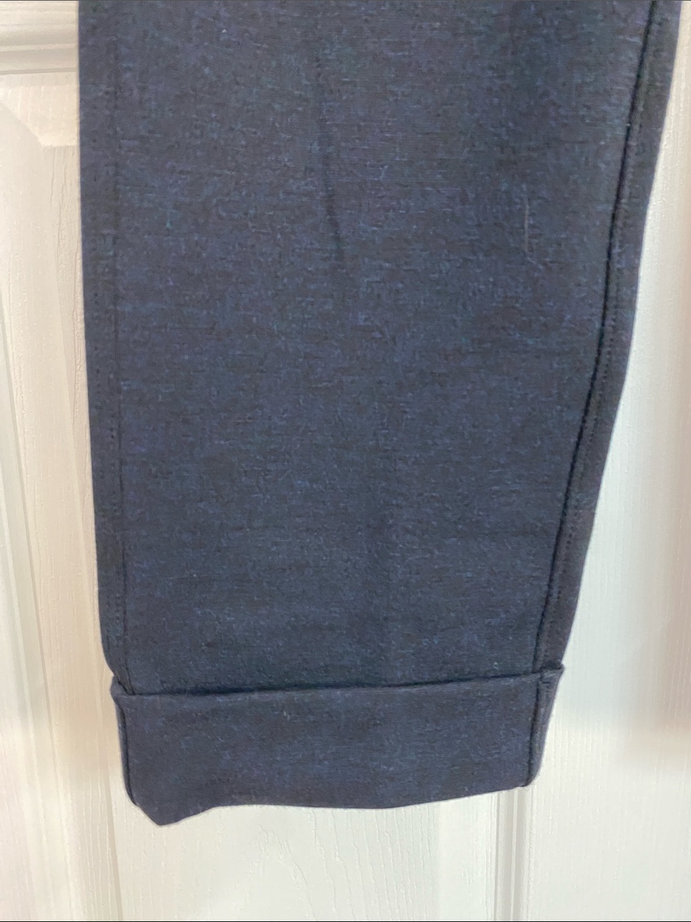 Kit and Ace Black Pull-On Ponte Cuffed Ankle Pants Quiet Luxury Size 6 - Picture 5 of 16